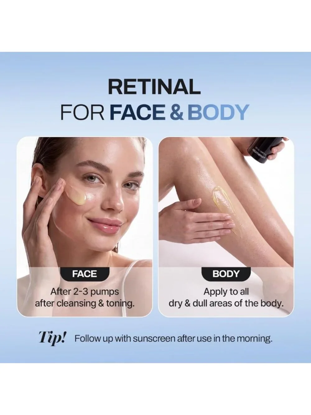 Hydrating Retinal Skin Booster Serum | Niacinamide & Cica for Dull Skin, All